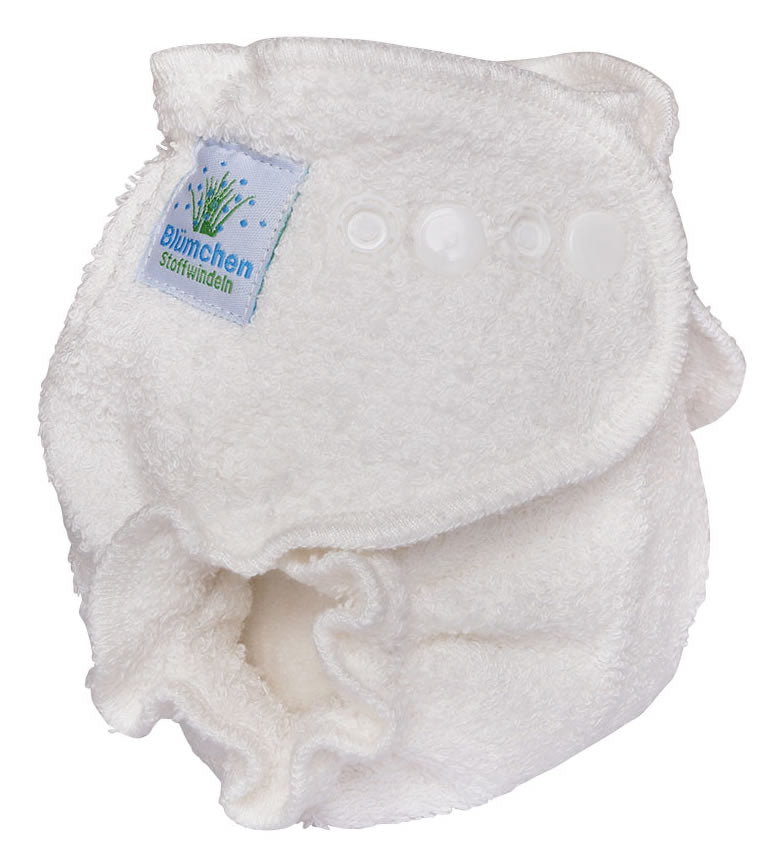 Blümchen NEWBORN Bambusfrotteewindel (2-5 kg) *einzeln*