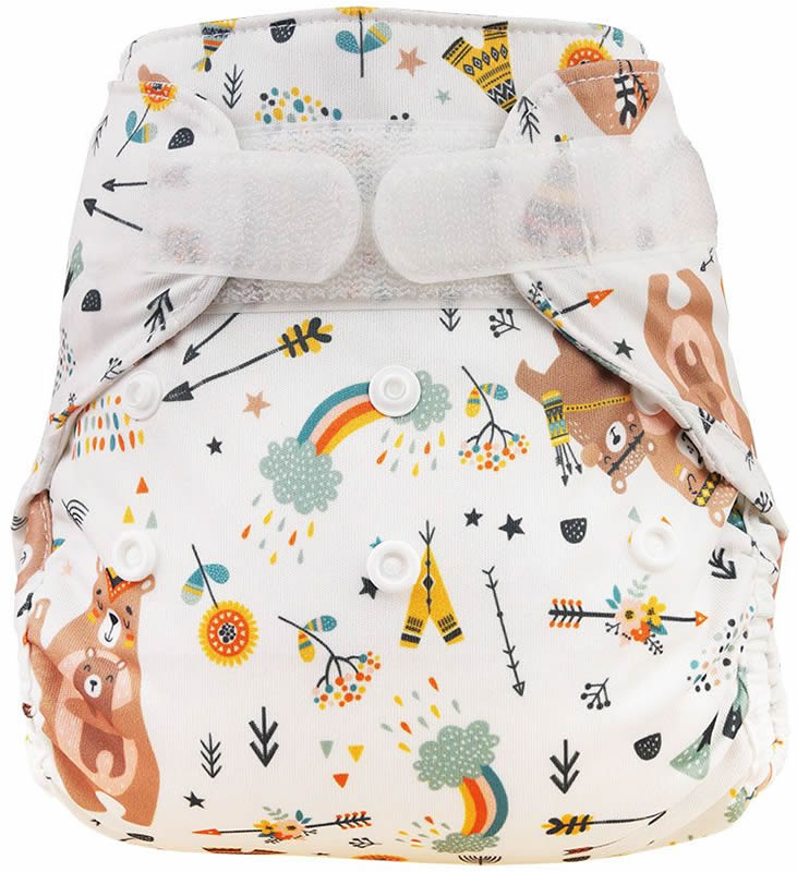 Blümchen 2in1 Neugeborenen-Überhose NB