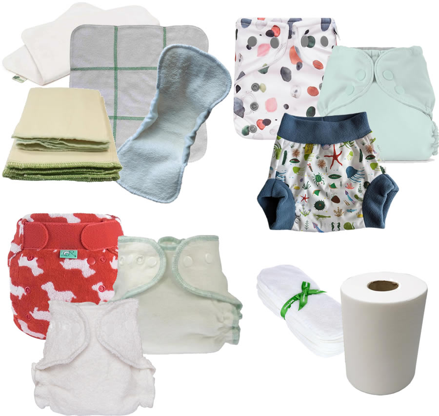 Newborn Start Stoffwindelset zum Kennenlernen