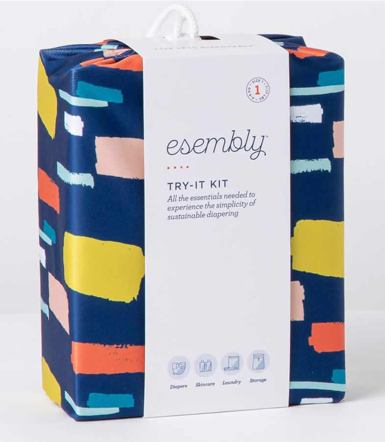 esembly Try-It-Kit Stoffwindel-Probierset Gr. 2 (8-16 kg)