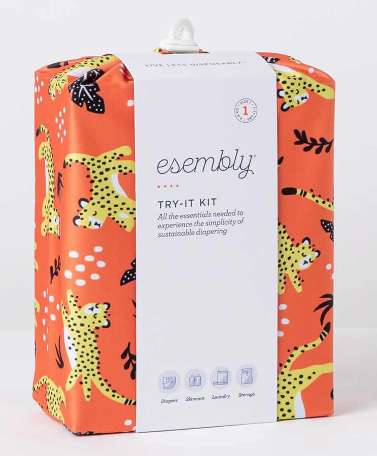 esembly Try-It-Kit Stoffwindel-Probierset Gr. 1 (4-8 kg)