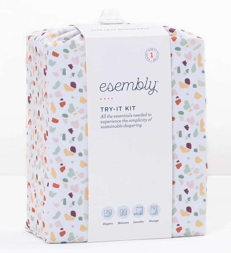 esembly Try-It-Kit Stoffwindel-Probierset Gr. 2 (8-16 kg)