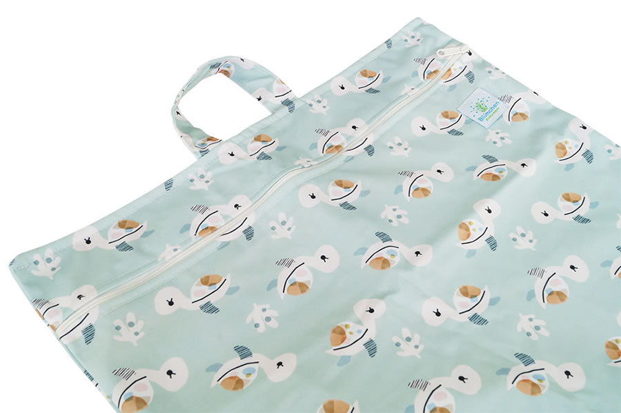 Blümchen hängender Windelsack XL