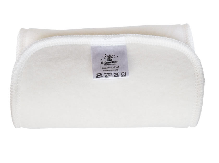 Blümchen Kuschel-Einlagen Bio-BW