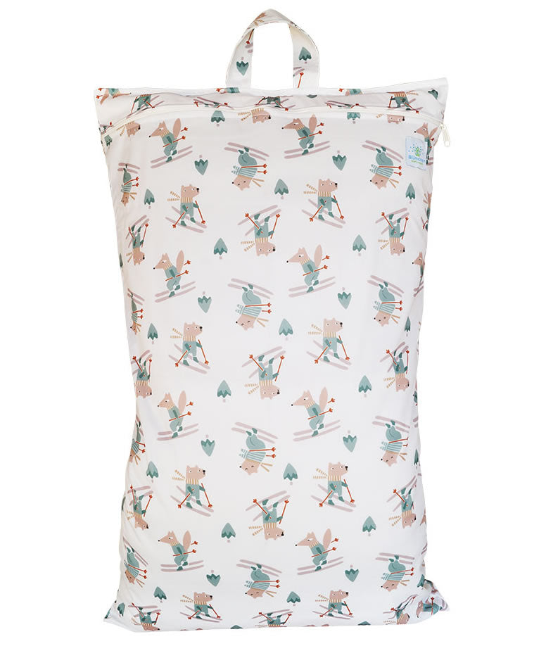 Blümchen hängender Windelsack XL