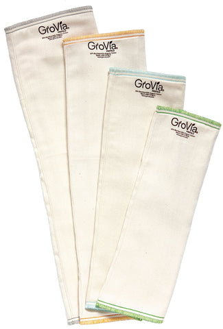 GroVia Prefold Bamboo-Organic Cotton 3er Set