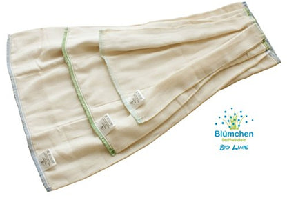 Blümchen Prefold Bio-BW Organic 6er-Set