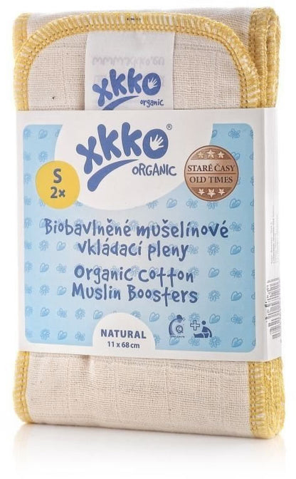 xkko Organic Old Times Muslin Booster 2er-Set