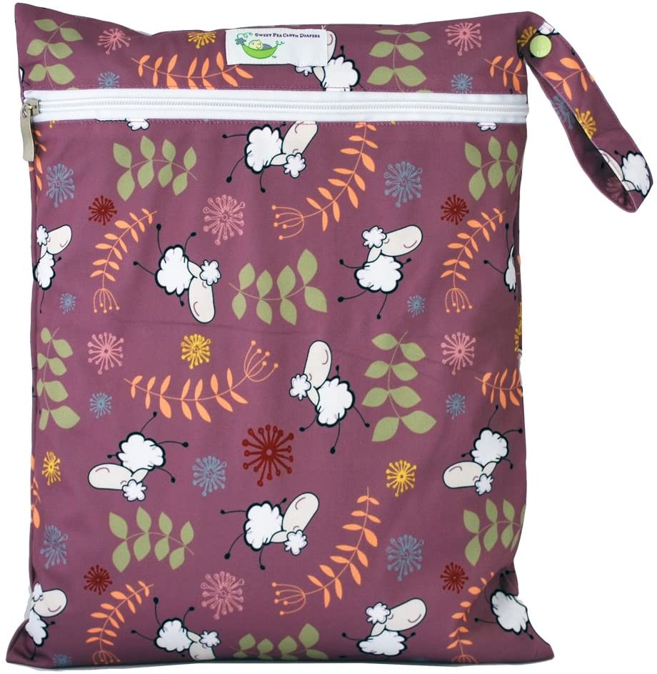 Sweet Pea Wetbag Windelsack mit Reißverschluss