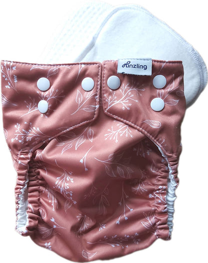 Hinzling Stoffwindel-Starterset Onesize (6-15 kg) 3-teilig