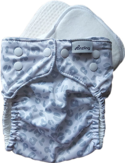 Hinzling Stoffwindel-Starterset Onesize (6-15 kg) 3-teilig