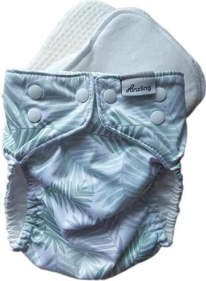 Hinzling Stoffwindel-Starterset Onesize (6-15 kg) 3-teilig