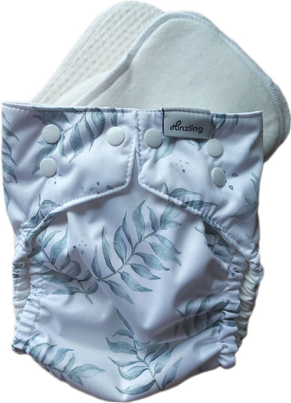 Hinzling Stoffwindel-Starterset Onesize (6-15 kg) 3-teilig