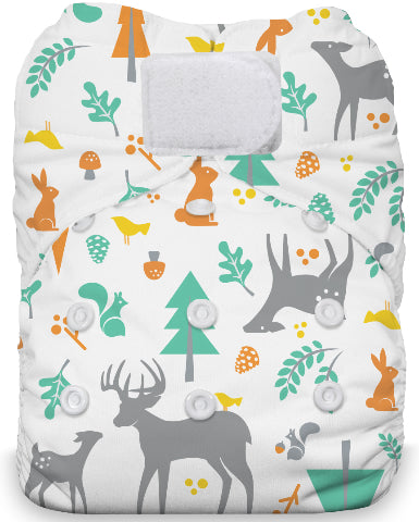 Thirsties Natural All-in-One-Windel KLETT