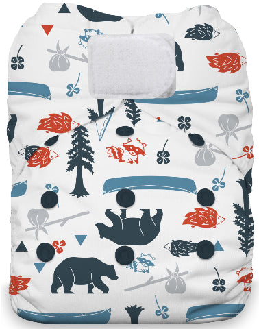 Thirsties Natural All-in-One-Windel KLETT