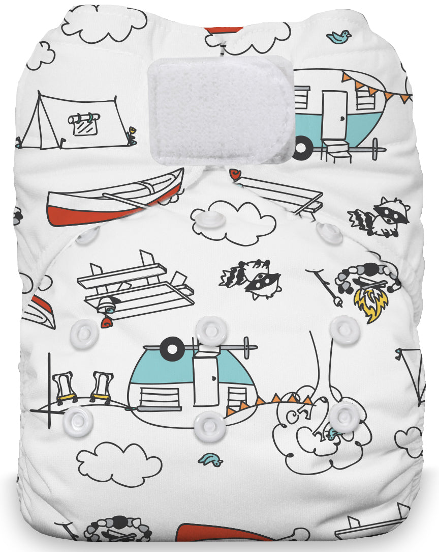Thirsties Natural All-in-One-Windel KLETT