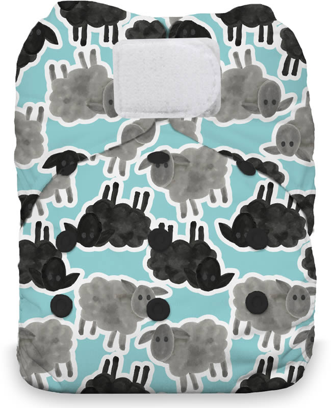 Thirsties Natural All-in-One-Windel KLETT