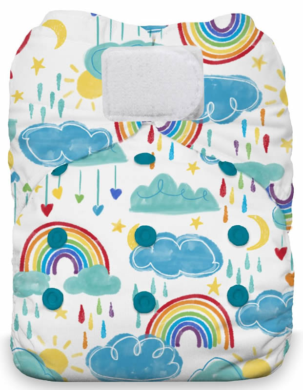 Thirsties Natural All-in-One-Windel KLETT