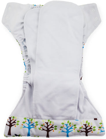 Thirsties Natural All-in-One-Windel KLETT