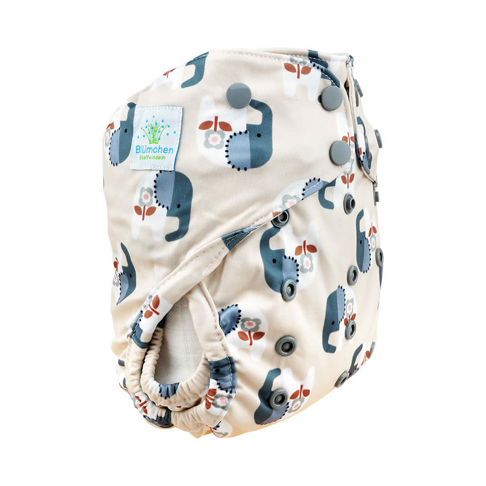 Blümchen 2in1 OneSize Überhose SNAP