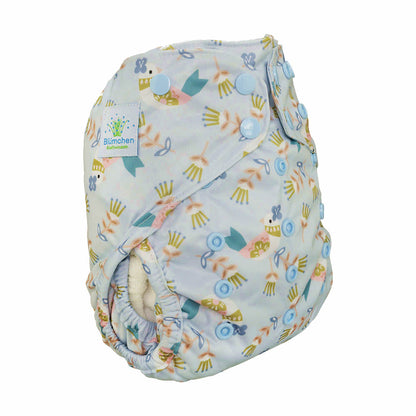 Blümchen 2in1 OneSize Überhose SNAP