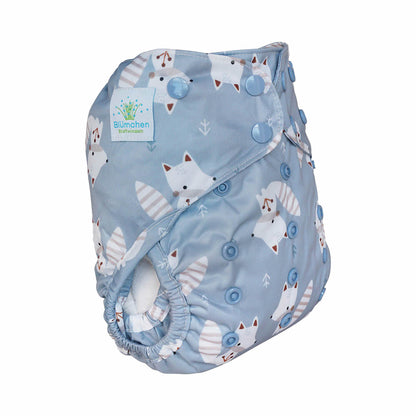 Blümchen 2in1 OneSize Überhose SNAP