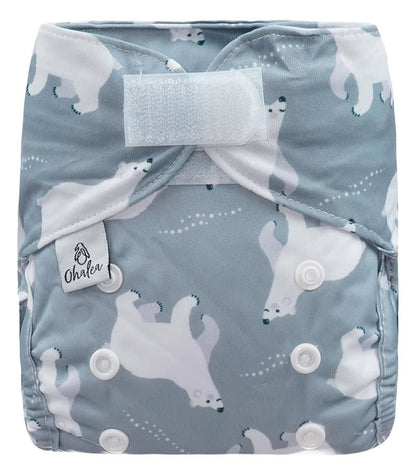 Ohalea Überhose mit Klettverschluss Newborn