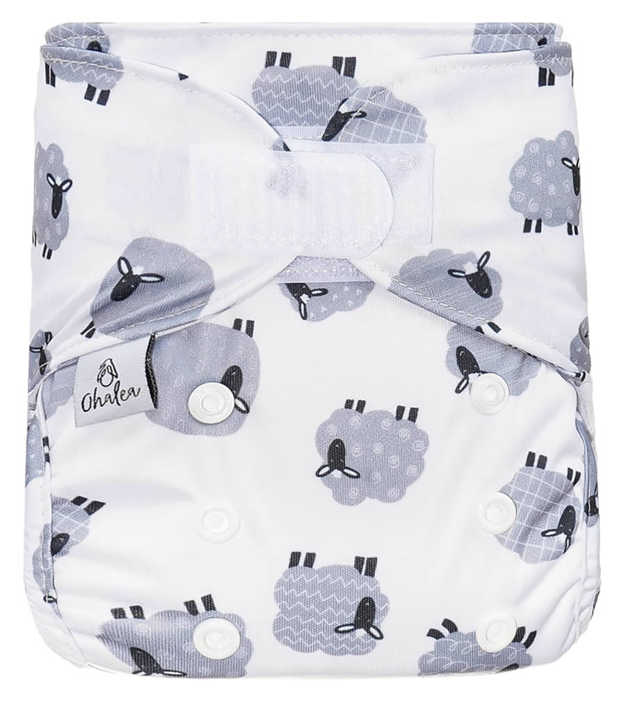 Ohalea Überhose mit Klettverschluss Newborn