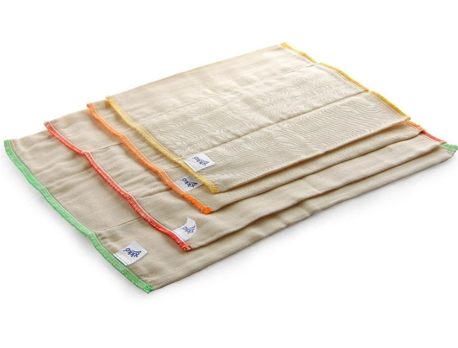 xkko Prefold Faltwindel ungebleicht 6er Set