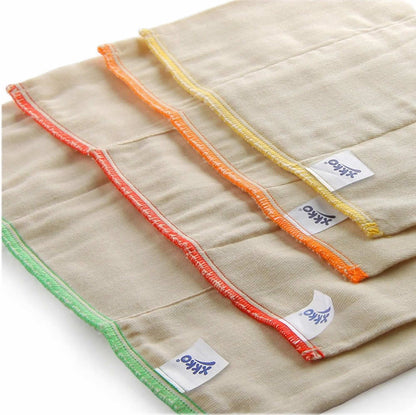 xkko Prefold Faltwindel ungebleicht 6er Set